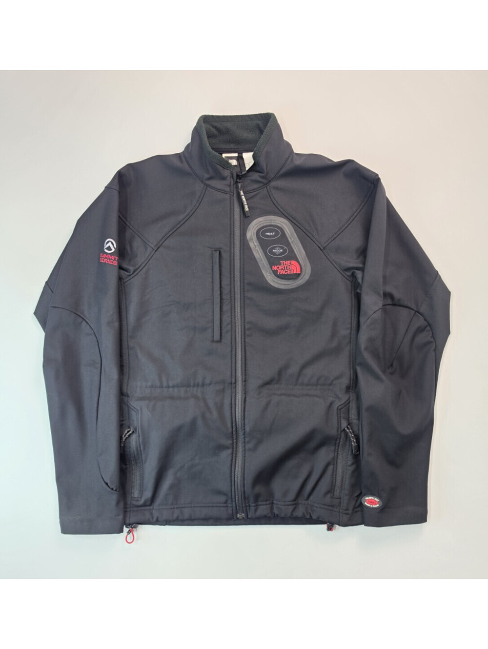 North Face Vintage Summit Series MET5 Black Heated Jacket Mens Large L